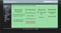 Desktop Screenshot of parkergarbageman.com